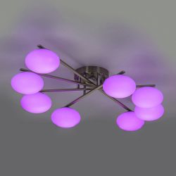 Citilux ATMAN SMART CL226A181 LED RGB Умная люстра Матовый Хром