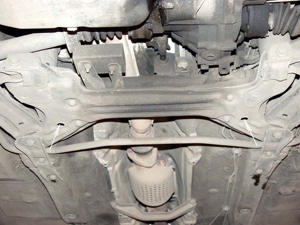 Защита картера и КПП Sheriff для Volkswagen Golf III (Mk3) 1991-1999 арт.26.0021