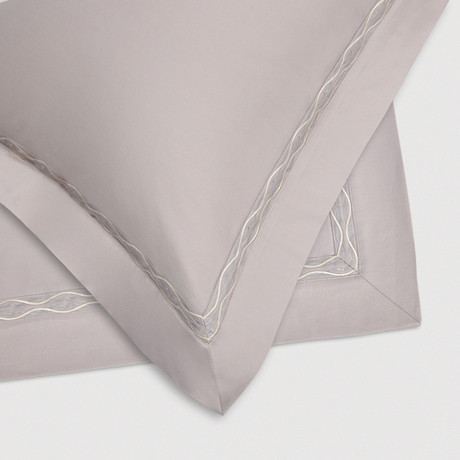 Постельное белье 2 спальное евро Сlaire&Caroll Le Fleur серый