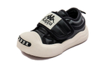 Children's KAPPA KIDS Kappa velcro non-slip wear-resistant low-cut children's sneakers black