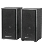 Активная система DEFENDER, 2.0, SPK-240, USB, черная, 6Вт