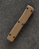 Автоматический складной нож SteelBro Ultratech T/E Tanto Black Cerakote Midnight Bronze VG-10 123-1MDBZCS (темно-бронзовый)