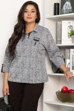 Блуза Лариса (серая) Б14312-18М LT Collection