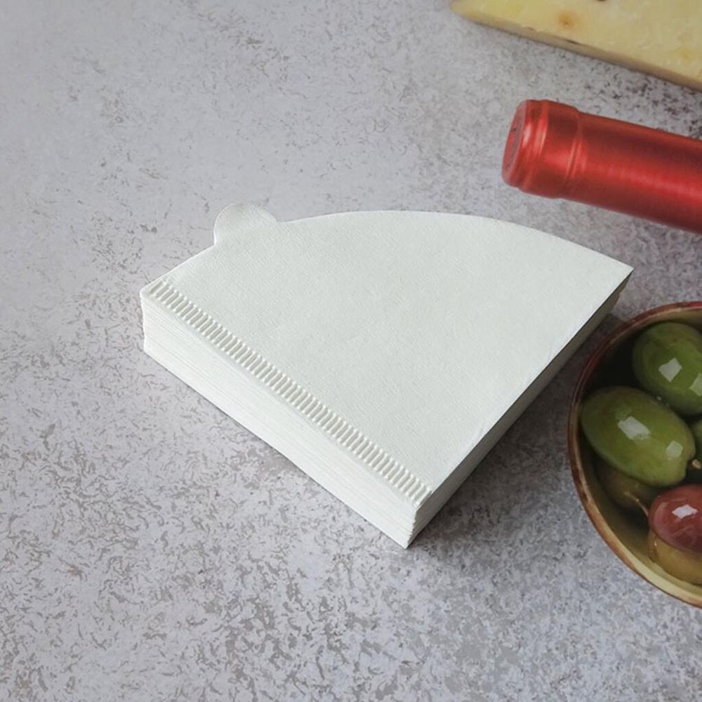 Фильтр бумажный для кофе 2-4 чашки дрип-пакет Конус набор 100шт P.L. Proff Coffee