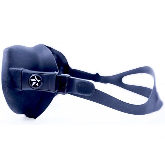 Маска Sargan Ирень Черный силикон Черная рамка