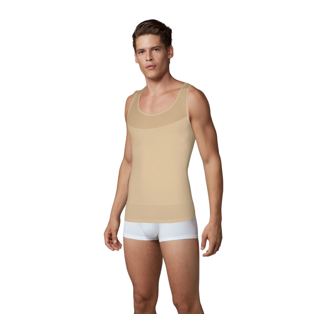 Мужская утягивающая майка +size Doreanse Shape (Размер: 5X) (Цвет: белый)