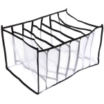 Органайзер - чехол для хранения вещей «ИДЕЯДОМА», цвет чёрный, 7 секций, 36*24*20см