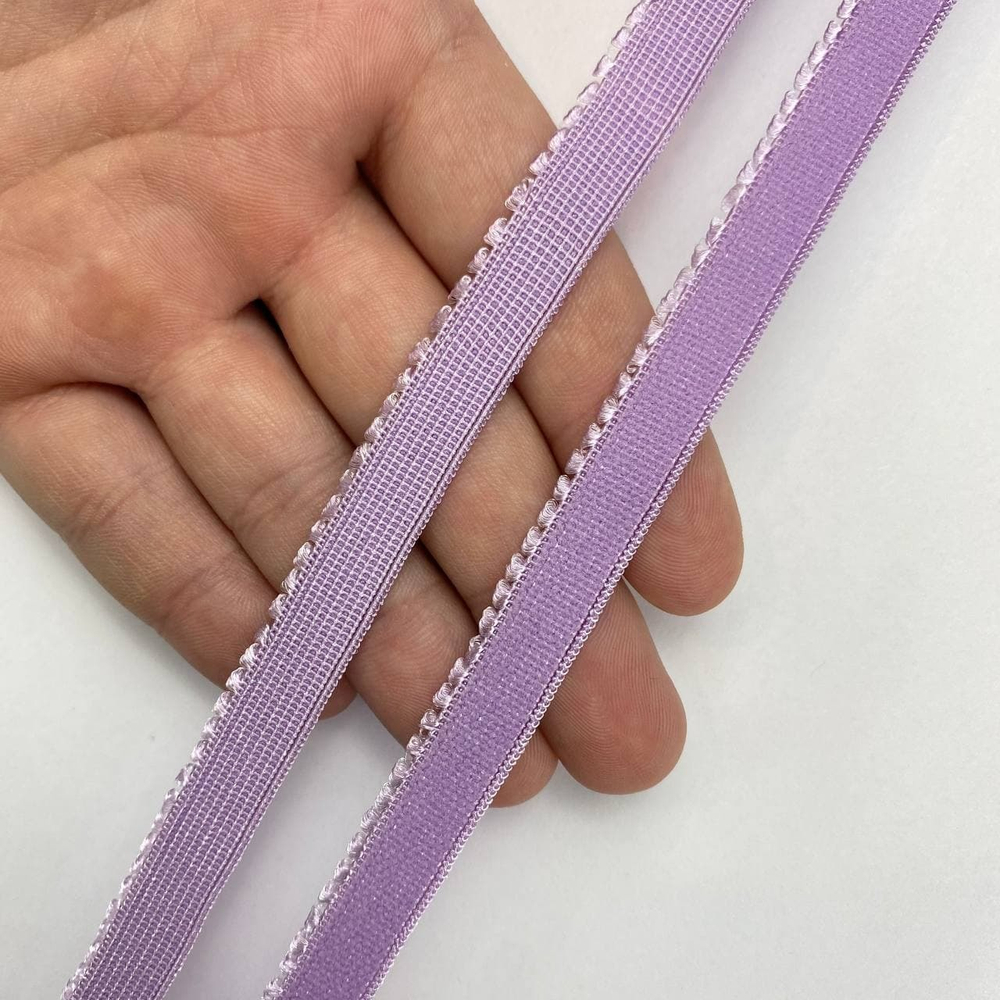 Отделочная резинка становая светлая лаванда 10 мм