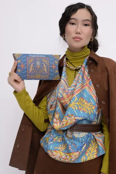 Новинки! Платки и палантины «Мозаика Херсонеса»