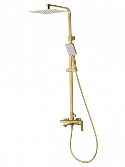 Душевая система WONZON & WOGHAND DIAMOND, Брашированное золото (WW-88739011-BG)