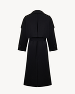 “Creative director” winter deconstructed tailcoat-trench