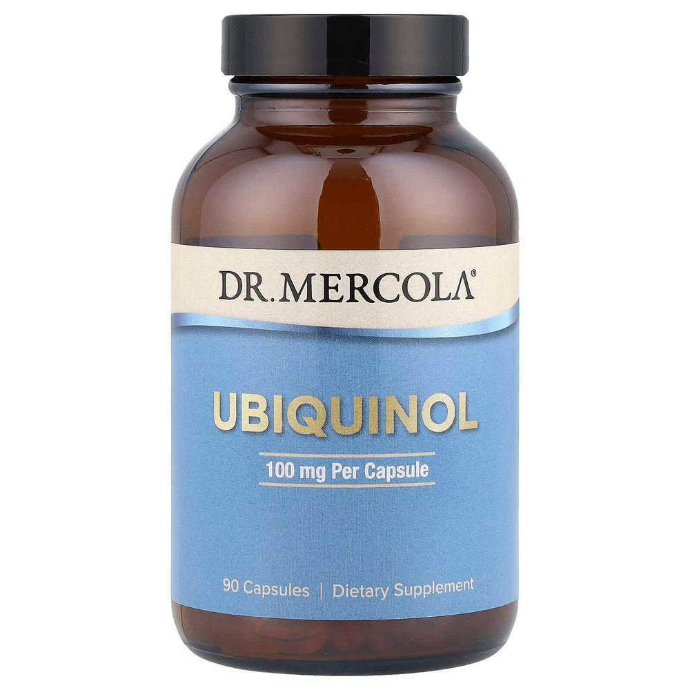 Dr. Mercola, Убихинол, 100 мг, 90 капсул