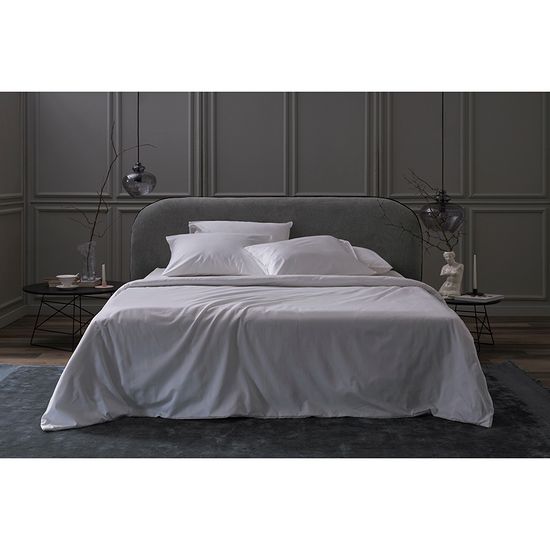 Набор наволочек из плотного сатина белого цвета из коллекции essential, 50х70 см