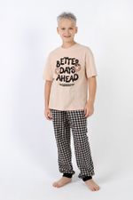 Пижама для мальчика Отдых-2 Виотекс БЕЖЕВЫЙ