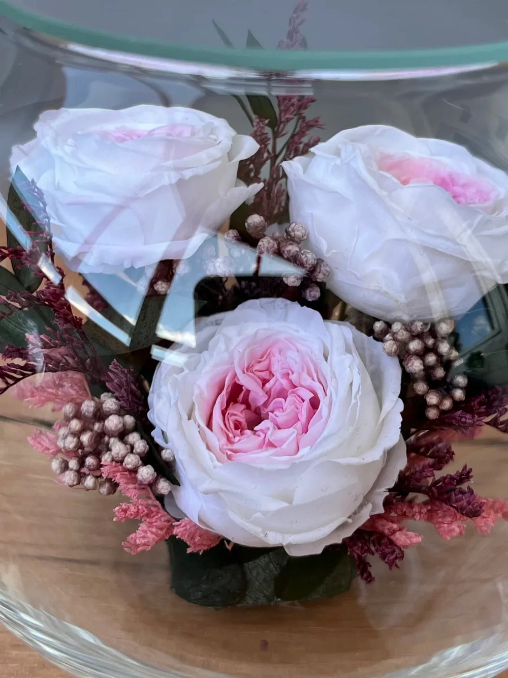 натуральные пионы в стекле, вакуум*