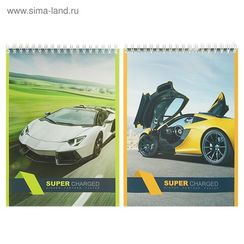 Bloknot  40л Wсп А5 кл 9039/2EAC ВД лак "Спорткары" (гофр96)