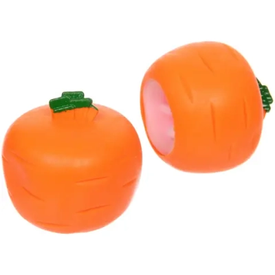 Игрушка «Зайчик в морковке», 6,5*6 см СТИКЕР НА ВЛОЖЕНИЕ