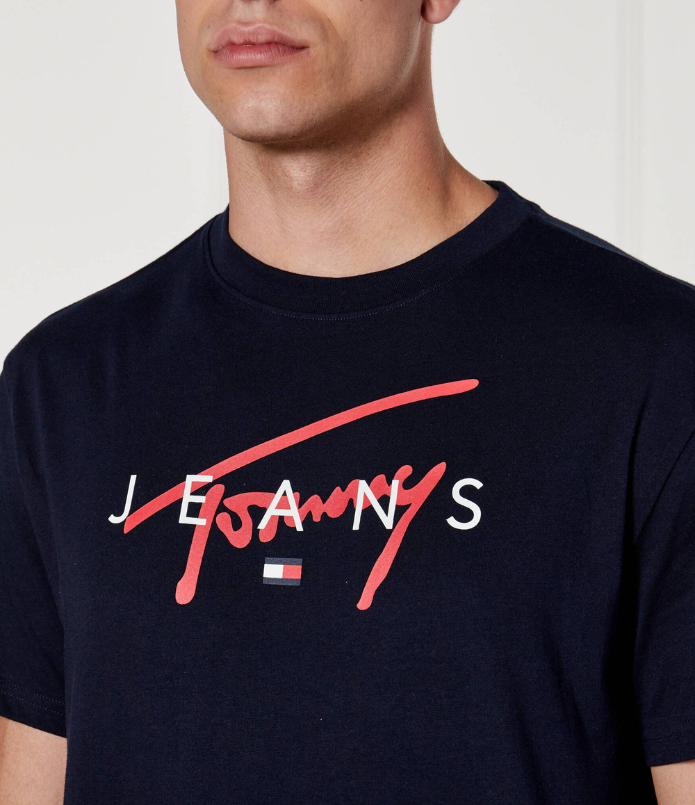 Футболка Tommy Jeans - темно-синий(DM0DM19683)