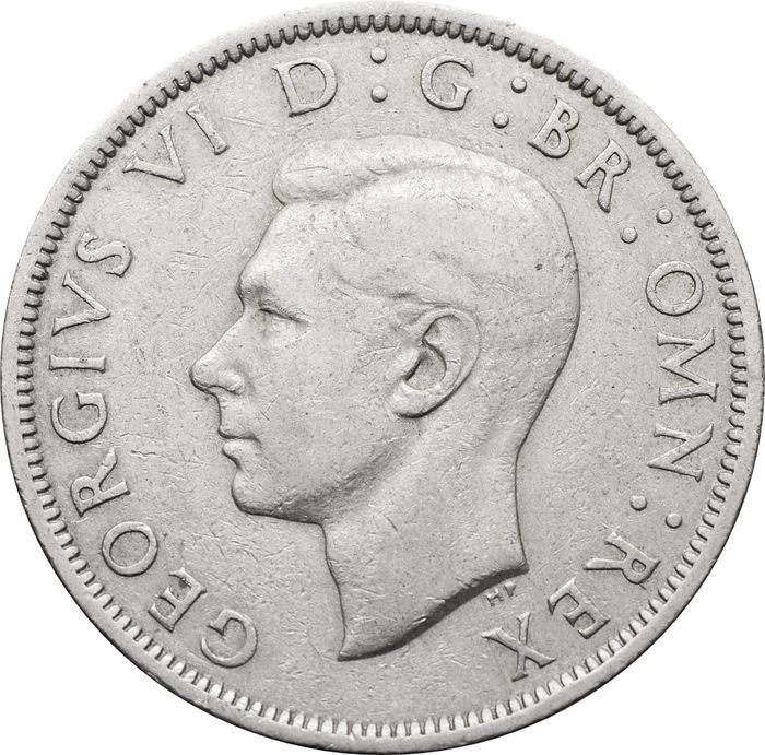 1/2 кроны 1950 Великобритания