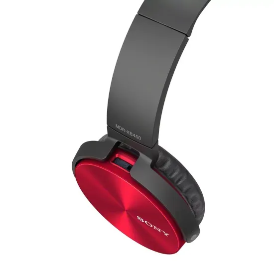 Sony MDR-XB450AP Red