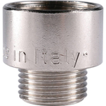Переходник STOUT никелированный 1/2"x3/8" ВР/НР