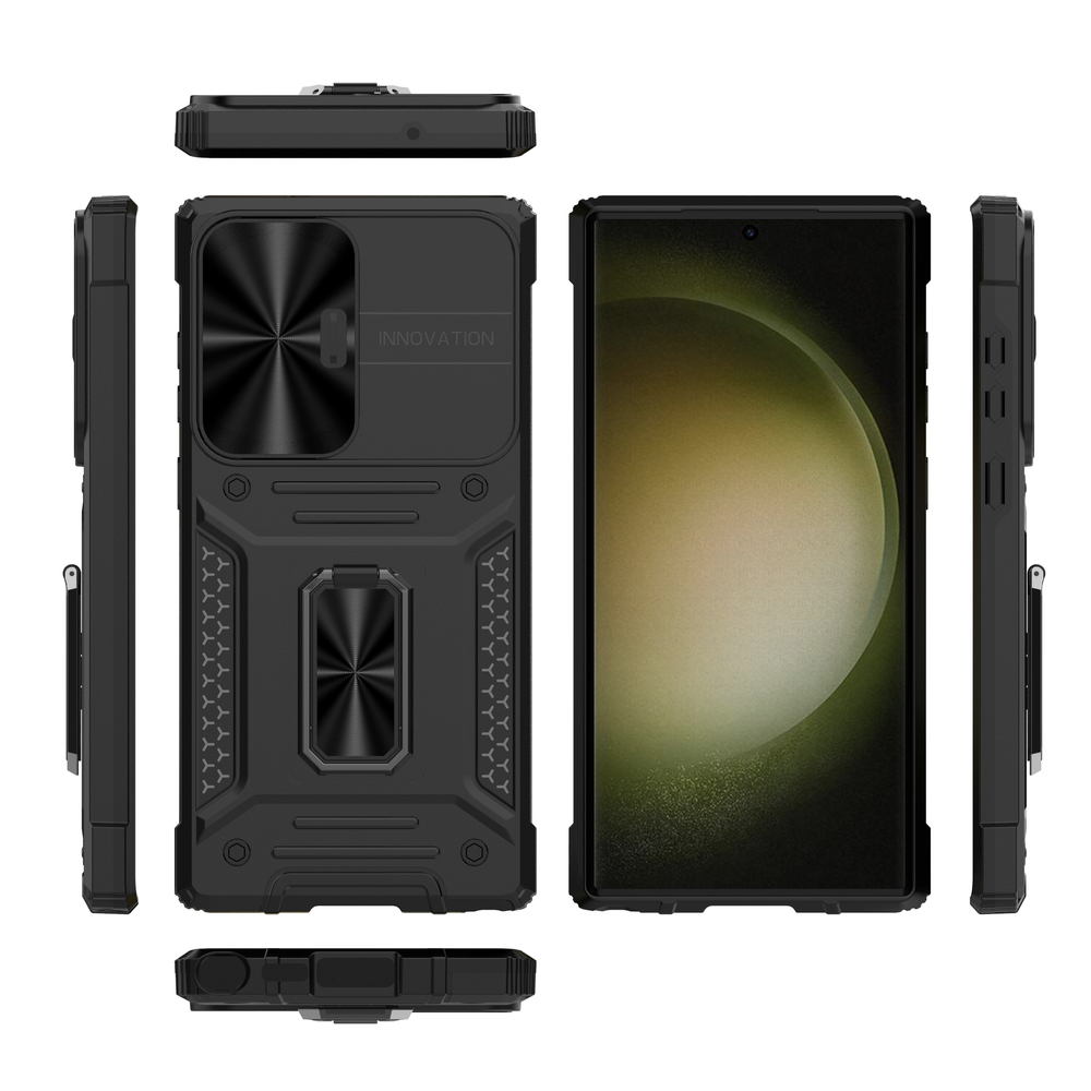 Противоударный чехол Mantlet Case для Samsung Galaxy S23 Ultra