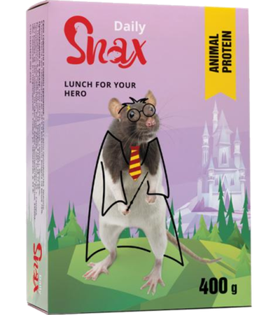 Snax Daily корм для крыс 400гр.