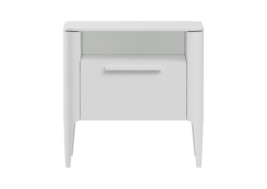 Тумба прикроватная Type 1 полка 1 ящик ширина 50 см (белый)