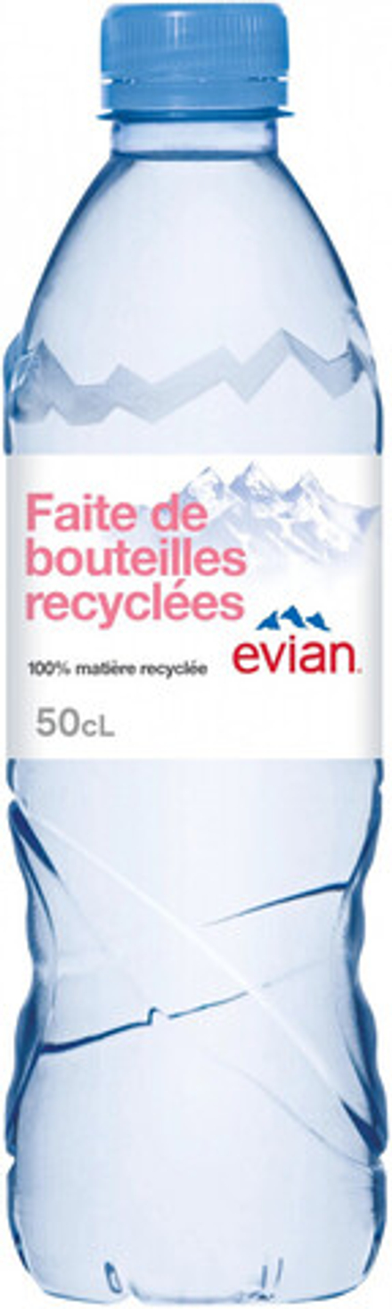 Вода природная минеральная Эвиан / Evian 0.5 - пластиковая бутылка