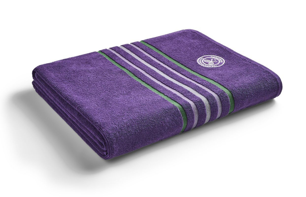 Полотенце теннисное Wimbledon Spectator's - purple