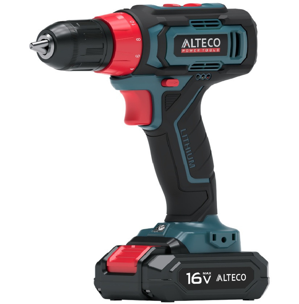 Дрель-шуруповерт аккумуляторная Alteco CD 16-28 77084