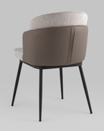 Стул Пенелопа рогожка серый с серой экокожей 2 шт.