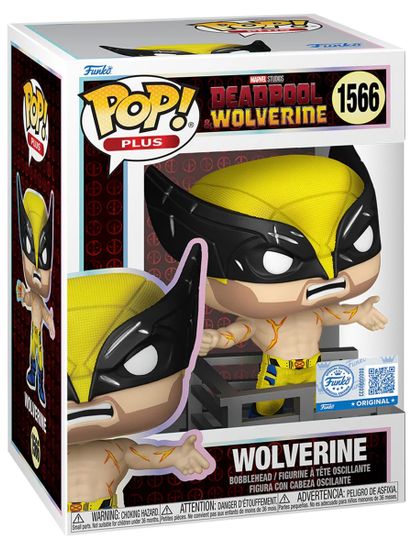 Фигурка Funko POP! Plus Deadpool 3 Wolverine (Finale) (Exc) (1566) 89327 / Фигурка Фанко ПОП! по мотивам фильма "Дэдпул и Росомаха", Росомаха