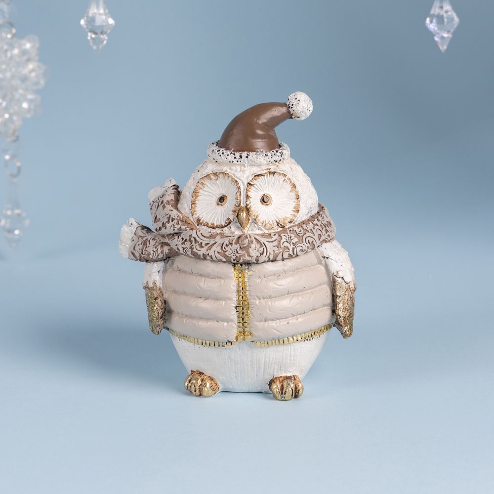 ФИГУРКА "СОВА" 12*12*16 СМ