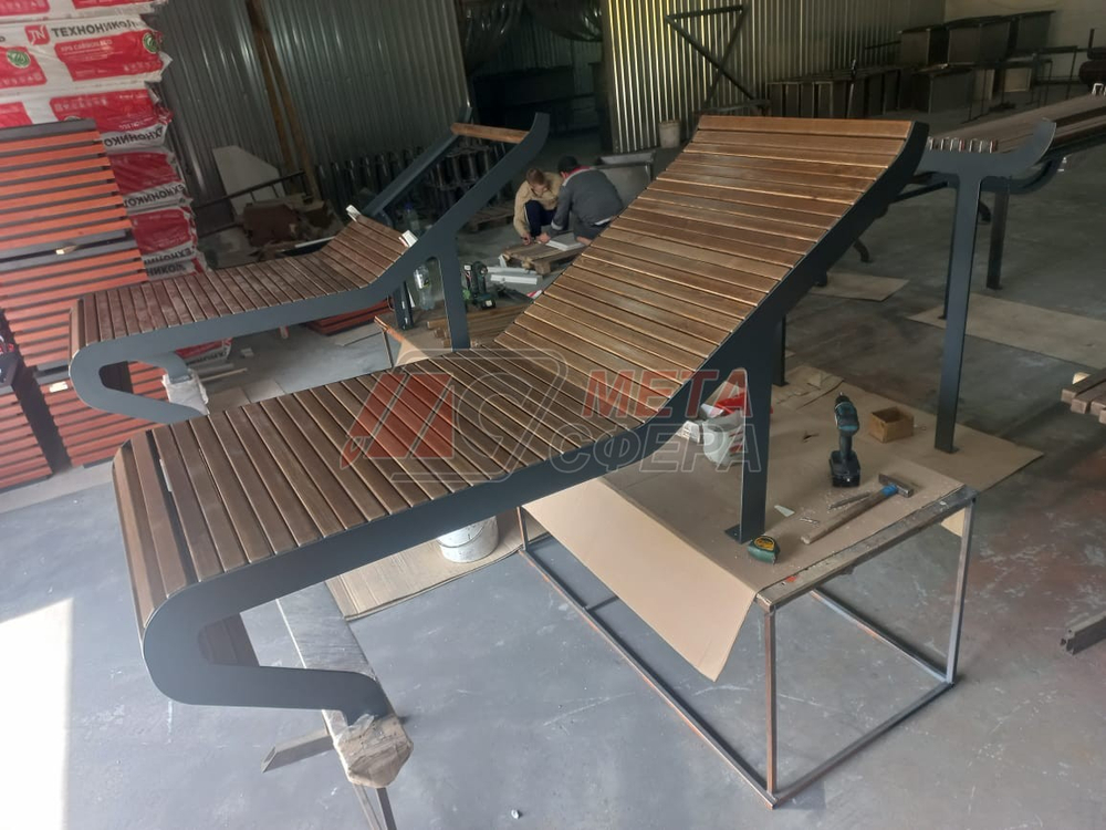 Скамья-трибуна Амфитеатр Тип 2