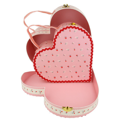 Набор чемоданов "Винтажные розы" 2 шт.