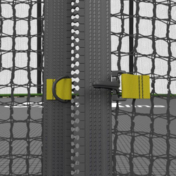 Батут unix line simple 12 ft green (inside)