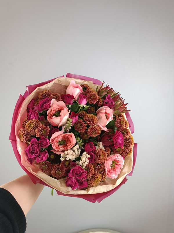 Букет "Любовный треугольник" Букет "Любовный треугольник"