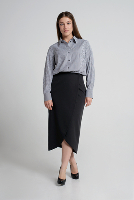 Юбка женская 4546АПА, черный #85Ч014546АПА