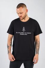 Фуфайка (футболка) мужская Презент-4 Виотекс ЧЁРНЫЙ