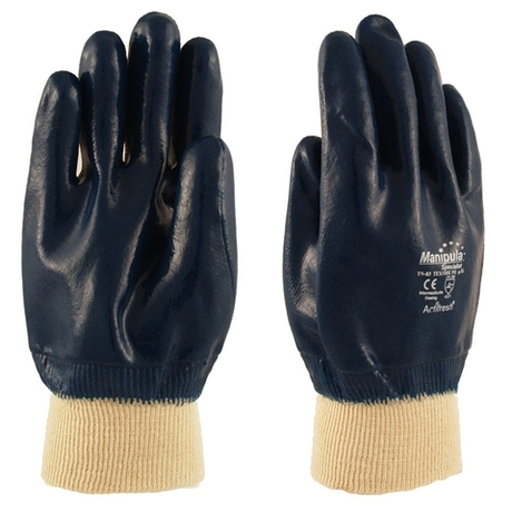 Перчатки "ТЕХНИК РП" TN-03  (нитрил, джерси-100%, манжет трикотажный, дл.270мм) Manipula