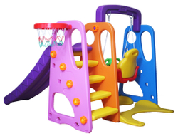 Детский комплекс Капризун Бабочка с прямой горкой