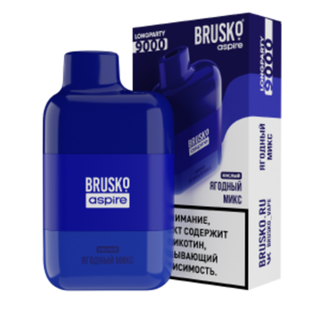 ОЭС (М) BRUSKO LONGPARTY 9000 Ягодный Микс