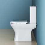 Унитаз-компакт безободковый с сиденьем BelBagno LOUNGE BB045CPR/SC + BB045/051T