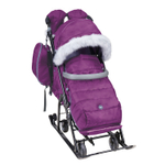 Коляска комбинированная "Ника детям 7-5SK" НД7-5SK (ежевичный)