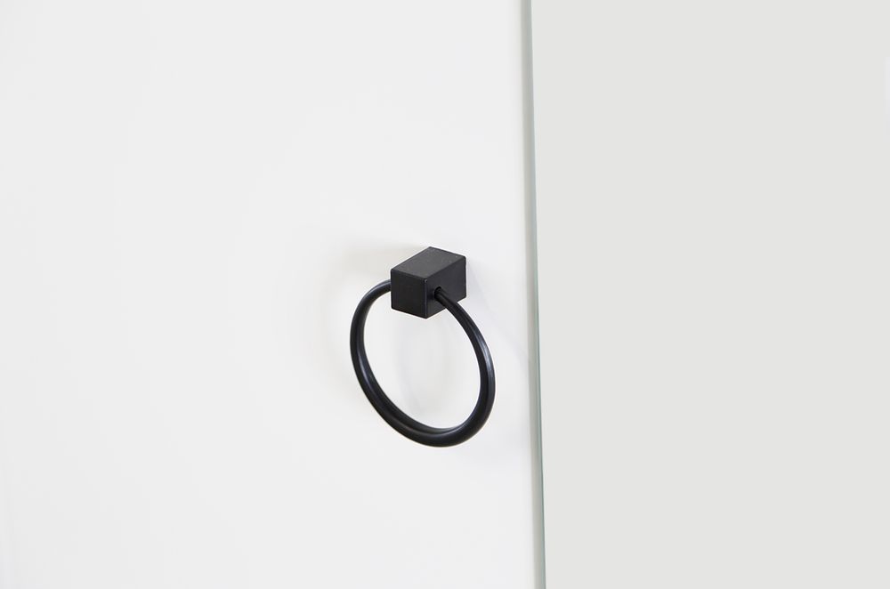 Шкаф однодверный "Ева" 101.01 (Белое дерево/Белый матовый)