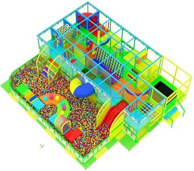 Игровой лабиринт «Тутти» 43м² (9,25*8*3м)