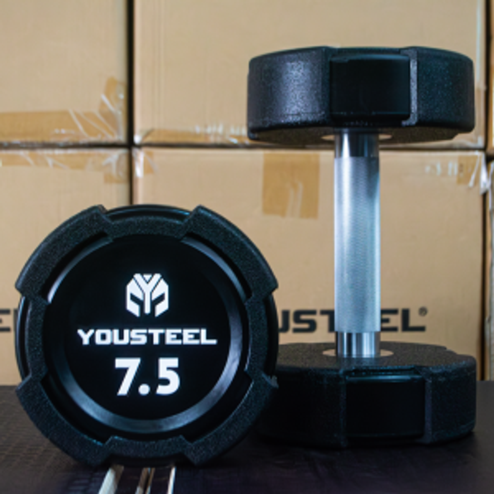 Гантель EVO 7.5 кг полиуретановая