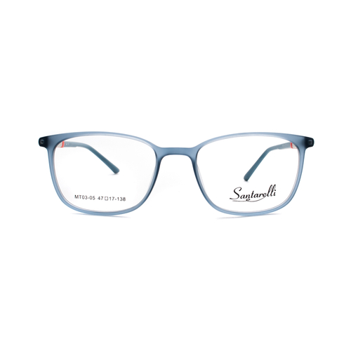 Оправа прямоугольная Santarelli MT03-05 C07 голубая с красным
