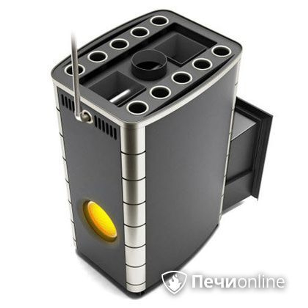 Печь для бани TMF Гекла Inox БСЭ ЗК Иллюминатор антрацит НВ